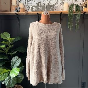 J Jill tan wool blend sweater